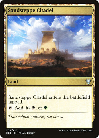 Sandsteppe Citadel [Commander 2020] - TCG Master