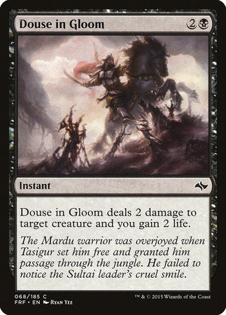 Douse in Gloom [Fate Reforged] - TCG Master