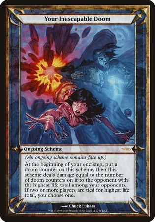 Your Inescapable Doom (Oversized) [Promotional Schemes] - TCG Master