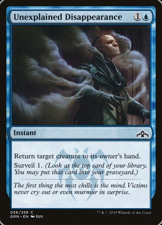 Unexplained Disappearance [Guilds of Ravnica] - TCG Master