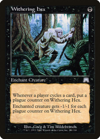 Withering Hex [Onslaught] - TCG Master