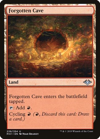Forgotten Cave [Modern Horizons] - TCG Master