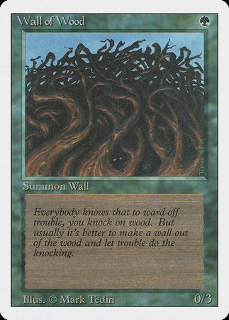 Wall of Wood [Revised Edition] - TCG Master