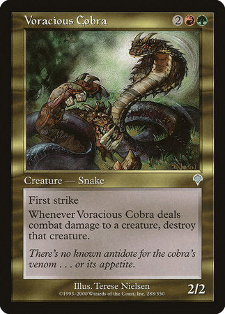 Voracious Cobra [Invasion] - TCG Master