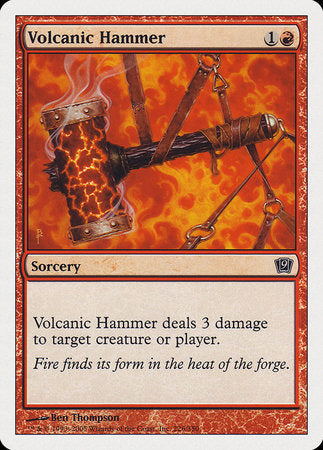 Volcanic Hammer [Ninth Edition] - TCG Master
