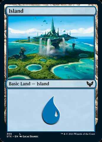 Island (#369) [Strixhaven: School of Mages]