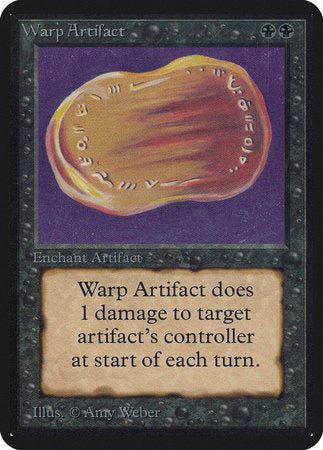 Warp Artifact [Limited Edition Alpha] - TCG Master