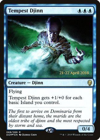 Tempest Djinn [Dominaria Promos] - TCG Master