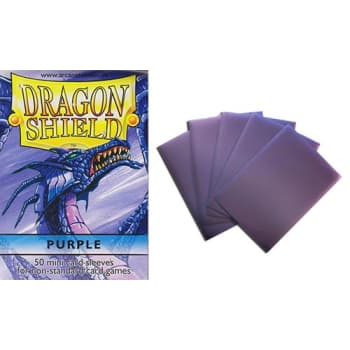 Dragon Shield Small Size Sleeve - Purple - TCG Master