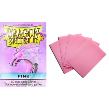 Dragon Shield Small Size Sleeve - Pink - TCG Master