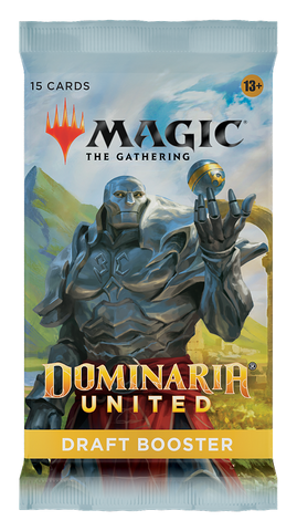 Dominaria United booster pack draft
