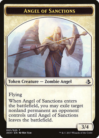 Angel of Sanctions Token [Amonkhet Tokens] - TCG Master