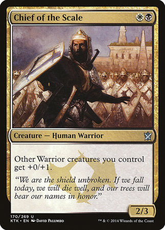 Chief of the Scale [Khans of Tarkir] - TCG Master