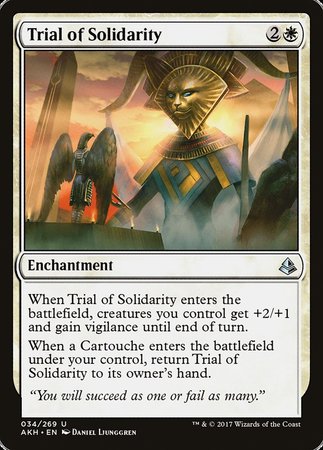 Trial of Solidarity [Amonkhet] - TCG Master