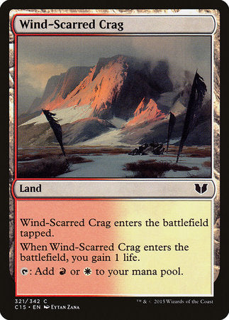 Wind-Scarred Crag [Commander 2015] - TCG Master