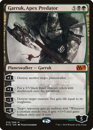 Garruk, Apex Predator [Magic 2015] - TCG Master