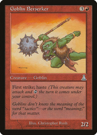 Goblin Berserker [Urza's Destiny] - TCG Master