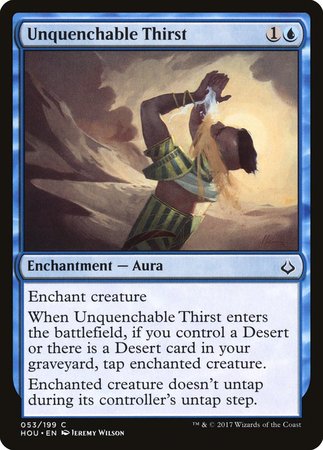 Unquenchable Thirst [Hour of Devastation] - TCG Master