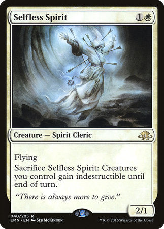 Selfless Spirit [Eldritch Moon] - TCG Master