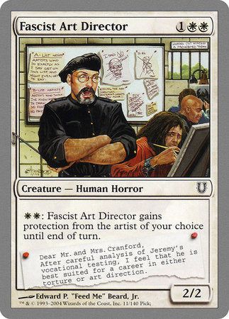 Fascist Art Director [Unhinged] - TCG Master
