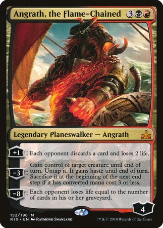 Angrath, the Flame-Chained [Rivals of Ixalan] - TCG Master