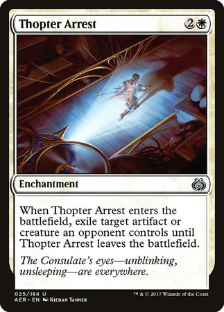 Thopter Arrest [Aether Revolt] - TCG Master
