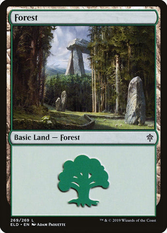 Forest (269) [Throne of Eldraine] - TCG Master