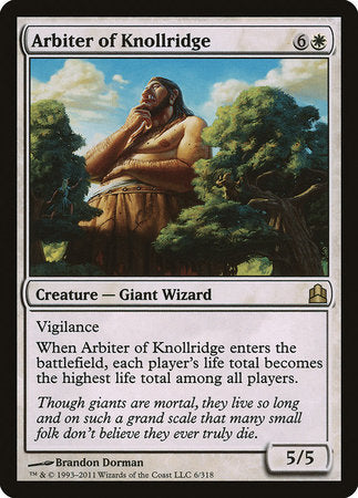 Arbiter of Knollridge [Commander 2011] - TCG Master
