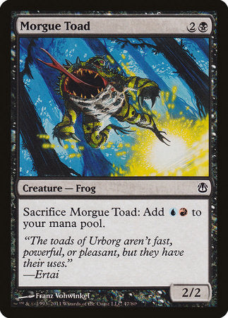 Morgue Toad [Duel Decks: Ajani vs. Nicol Bolas] - TCG Master