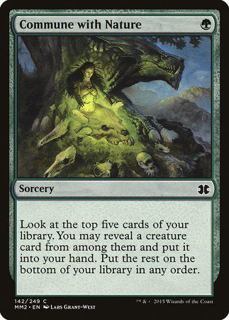 Commune with Nature [Modern Masters 2015] - TCG Master