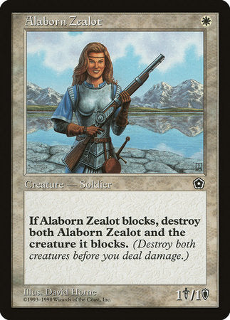 Alaborn Zealot [Portal Second Age] - TCG Master