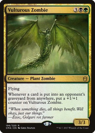 Vulturous Zombie [Commander Anthology] - TCG Master