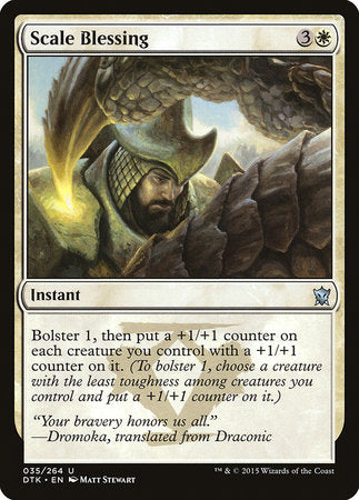 Scale Blessing [Dragons of Tarkir] - TCG Master