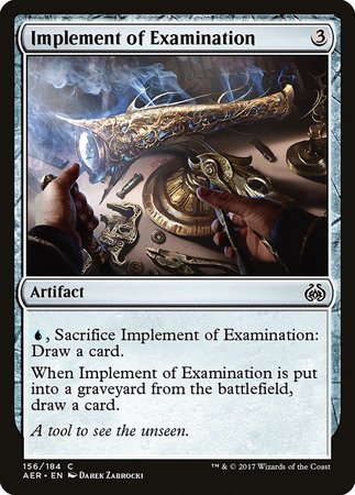 Implement of Examination [Aether Revolt] - TCG Master