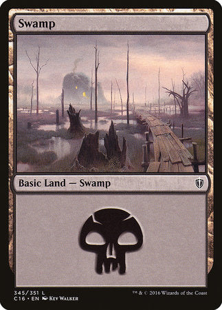 Swamp (345) [Commander 2016] - TCG Master