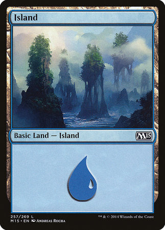Island (257) [Magic 2015] - TCG Master
