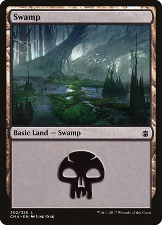 Swamp (302) [Commander Anthology] - TCG Master