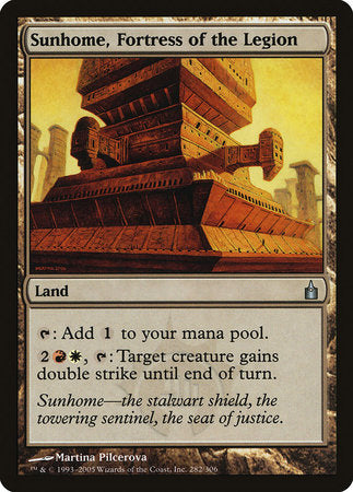 Sunhome, Fortress of the Legion [Ravnica: City of Guilds] - TCG Master