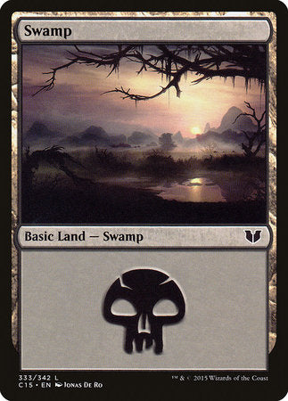 Swamp (333) [Commander 2015] - TCG Master