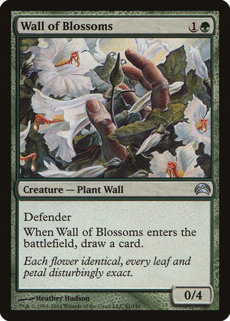 Wall of Blossoms [Planechase 2012] - TCG Master