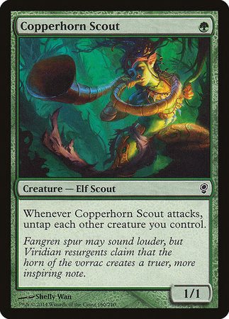 Copperhorn Scout [Conspiracy] - TCG Master