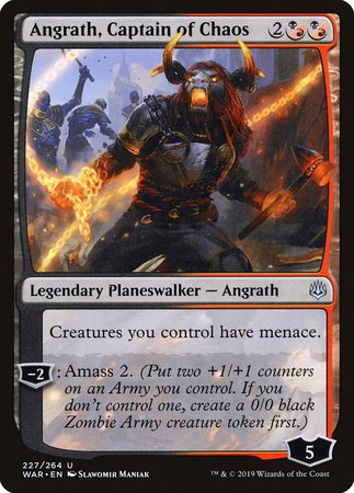 Angrath, Captain of Chaos [War of the Spark] - TCG Master