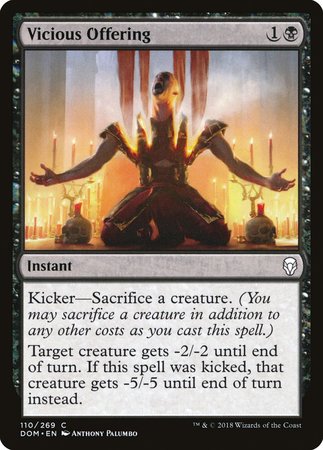 Vicious Offering [Dominaria] - TCG Master