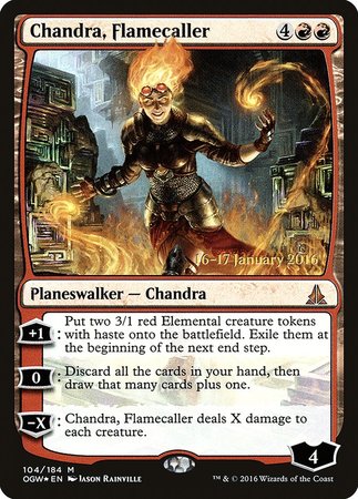 Chandra, Flamecaller [Oath of the Gatewatch Promos] - TCG Master