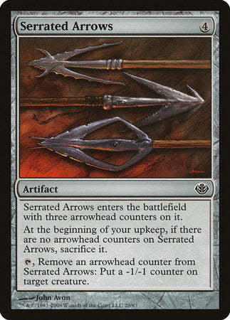 Serrated Arrows [Duel Decks: Garruk vs. Liliana] - TCG Master