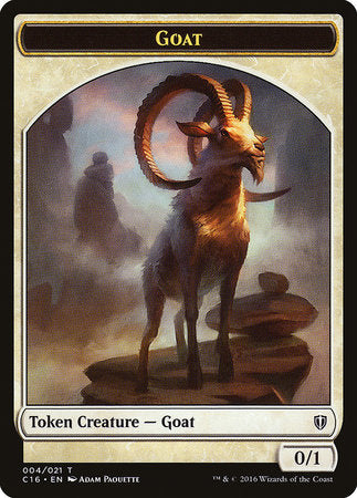 Goat // Thopter Double-sided Token [Commander 2016 Tokens] - TCG Master