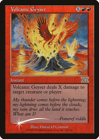 Volcanic Geyser [Friday Night Magic 2000] - TCG Master
