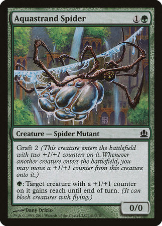 Aquastrand Spider [Commander 2011] - TCG Master
