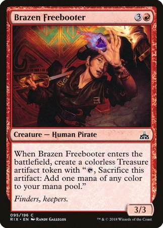 Brazen Freebooter [Rivals of Ixalan] - TCG Master