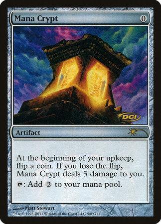Mana Crypt [Judge Gift Cards 2011] - TCG Master